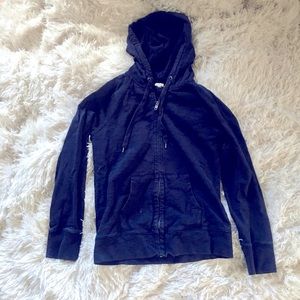 J CREW Navy Blue Hoodie